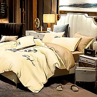 Комплект постельного белья 2-x спальный MENCY ЖАТКА Желтый