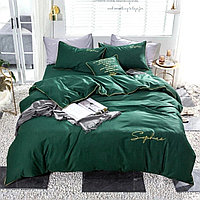 Комплект постельного белья 2-x спальный MENCY ЖАТКА Зеленый