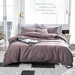 Комплект постельного белья 2-x спальный MENCY ЖАТКА натуральный сатин