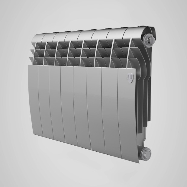 Биметаллический радиатор Royal Thermo Biliner 350 (12 секций серый)