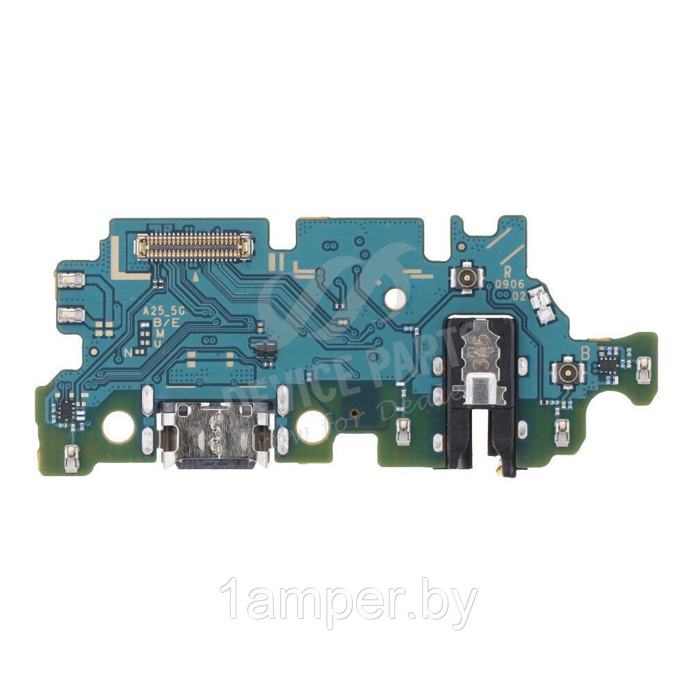 Плата нижняя Original с разъемом зарядного, микрофоном Samsung Galaxy A25/A256