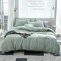 Комплект постельного белья 2-x спальный MENCY ЖАТКА Светло зеленый