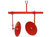 Окучник однорядн. дисковый ОДО-16 (стойка 16мм, с регулир.) 00.02.50.00.00-01 (ЗАО ВРМЗ)