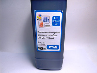 Эко Сольвентные чернила ( Eco solvent ) 1000мл Cyan