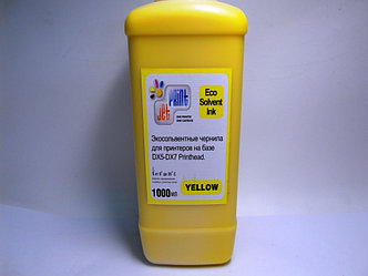 Эко Сольвентные чернила ( Eco solvent ) 1000мл Yellow Желтый
