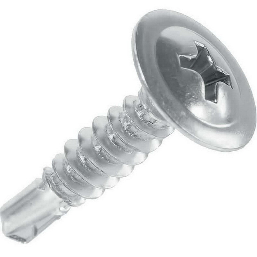 Саморез с прессшайбой, сверло 4.2х25 (упак/500шт) - M10030