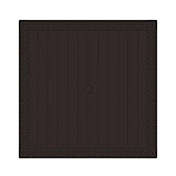 Стол садовый Ротанг Плюс 94x94x74 cм Мокко, фото 3