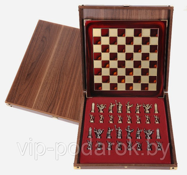 Шахматы «Троянская война» подарочные MP-S-4-36-RED - фото 1 - id-p33593756