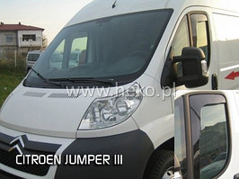 Ветровики вставные для Fiat Ducato (2006-) / Citroen Jumper / Peugeot Boxer / Дукато (HEKO)