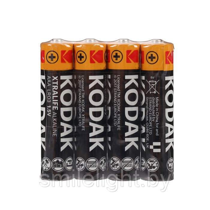 Элемент питания KODAK Xtralife AA/LR6 Alkaline 1,5V (4 шт. в пленке)