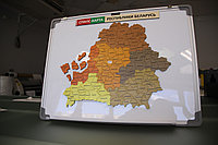 Спилс-карта магнитная 600х420мм