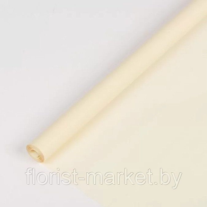 Пленка матовая PASTEL 59 см*180 гр., крем