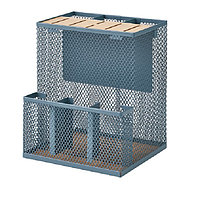 IKEA/ ВИМПЕЛФИСК подставка для ножей, бамбук/серо-бирюзовый