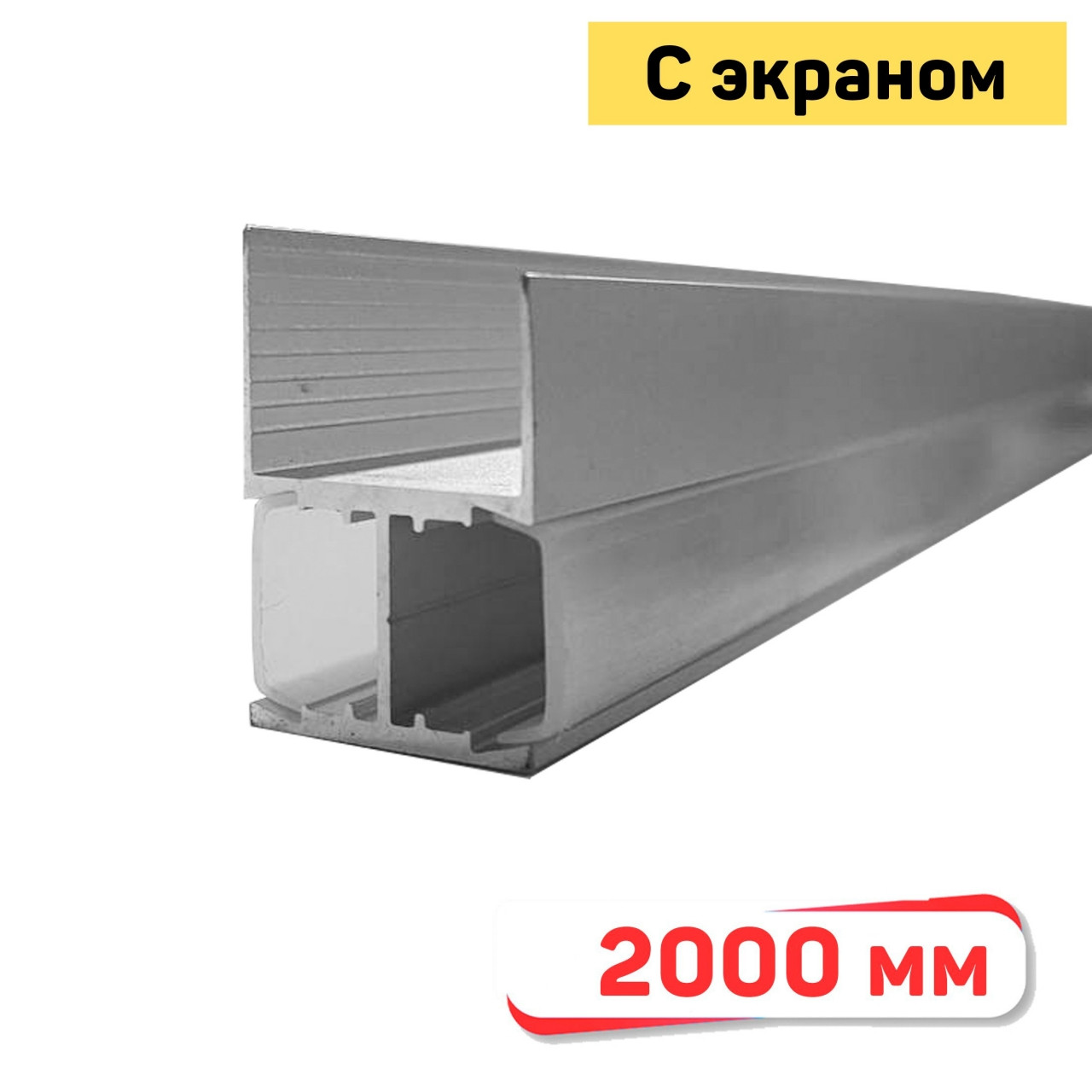 2818 Профиль для светодиодной ленты в ДСП, 2000 мм