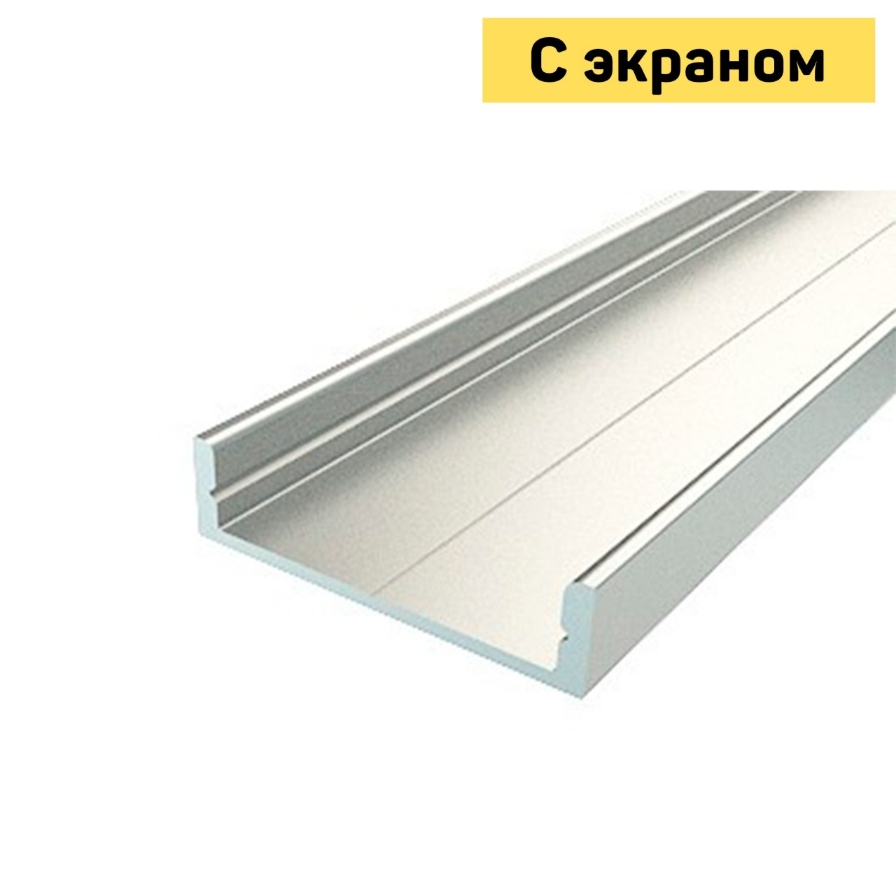 3010-N Накладной профиль для светодиодной ленты, 2000 мм