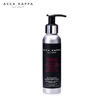 Гель для бритья Acca Kappa Transparent shaving gel 125мл