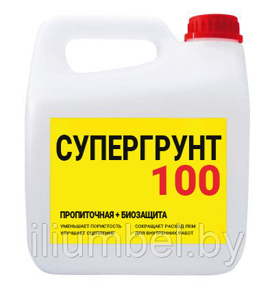 Супергрунт 100 Super Decor 5 кг универсальный грунт глубокого проникновения