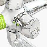 Смеситель Eleanti 0402.896 двуручный ванно-душевой с коротким изливом, фото 2