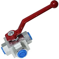 Кран шаровый 3х ходовой BV3LG12N