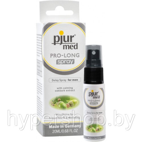 Пролонгирующий спрей с экстрактом дуба и пантенолом Pjur Med Pro-long Spray 20 мл