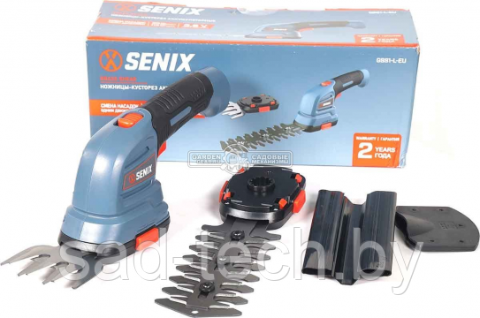 Аккумуляторные ножницы-кусторез GSS1-L-EU SENIX, фото 2