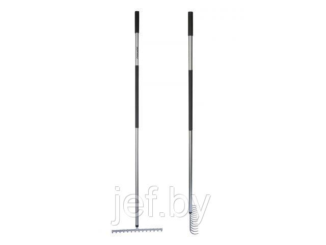 Грабли для грунта мет. Ergonomic FISKARS 1000652