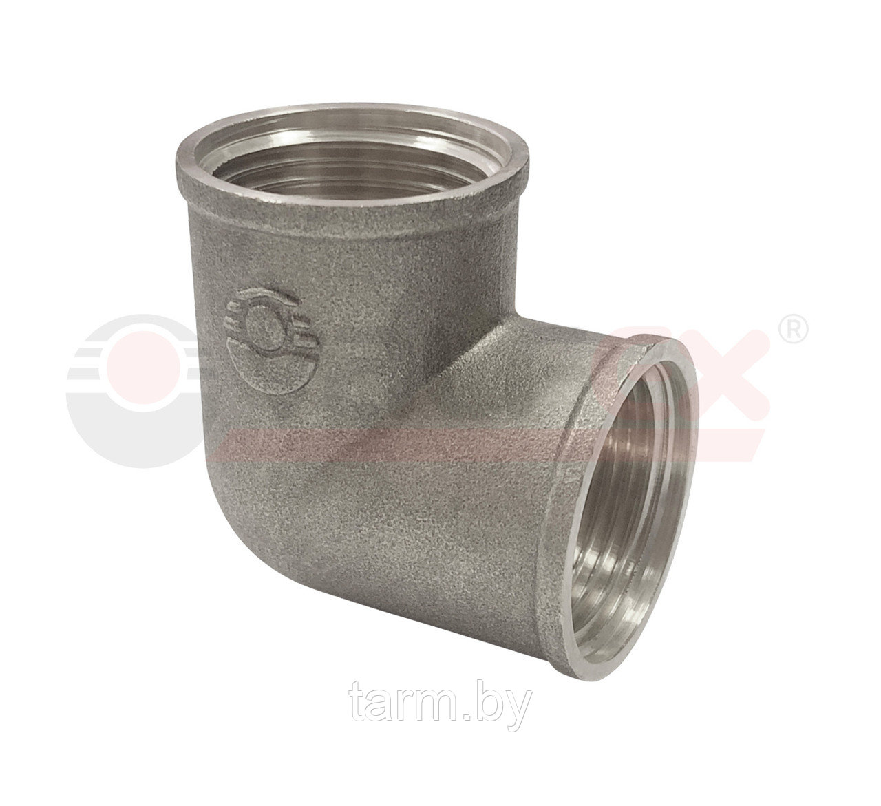 Угольник 1/2" ВН-ВН с никелевым покрытием Valfex