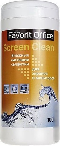Влажные салфетки Favorit Office F130001 (100 шт)