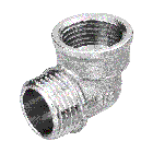 Угольник 1/2" ВН-НАР никелированный Aqualink