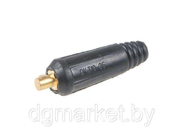 Разъем сварочный 10-25 мм2 DX25 Solaris (папа)