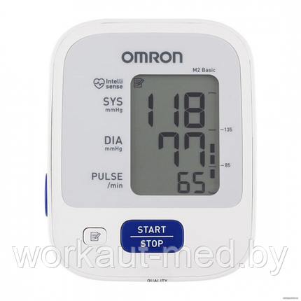 Тонометр автоматический OMRON M2 Basic (HEM-7121-ARU), фото 2