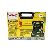 Набор инструментов с шуруповертом 68 предметов WMC TOOLS WMC-2068, фото 3