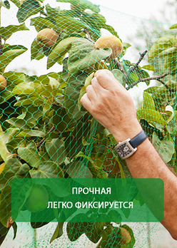 Сетка для защиты от птиц "GB NET" 4*90 м..