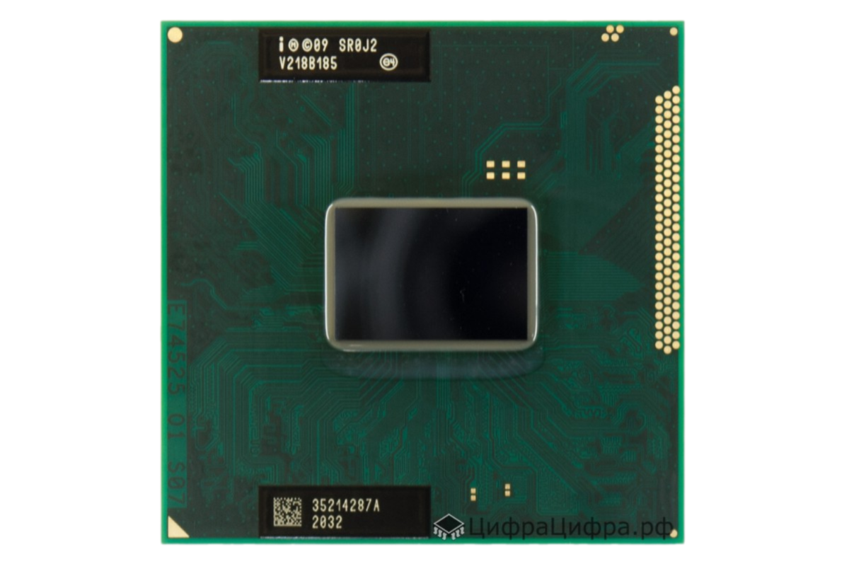 Процессор Intel Pentium Dual-Core Mobile B970 (с разбора)