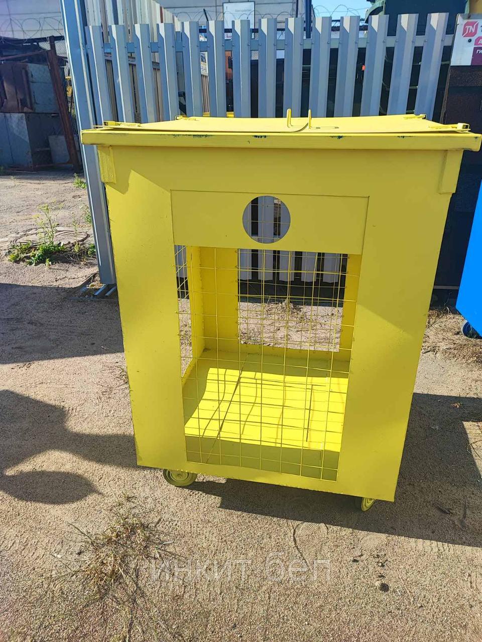 Контейнер сетчатый ТБО 0,75 м3 для пластика