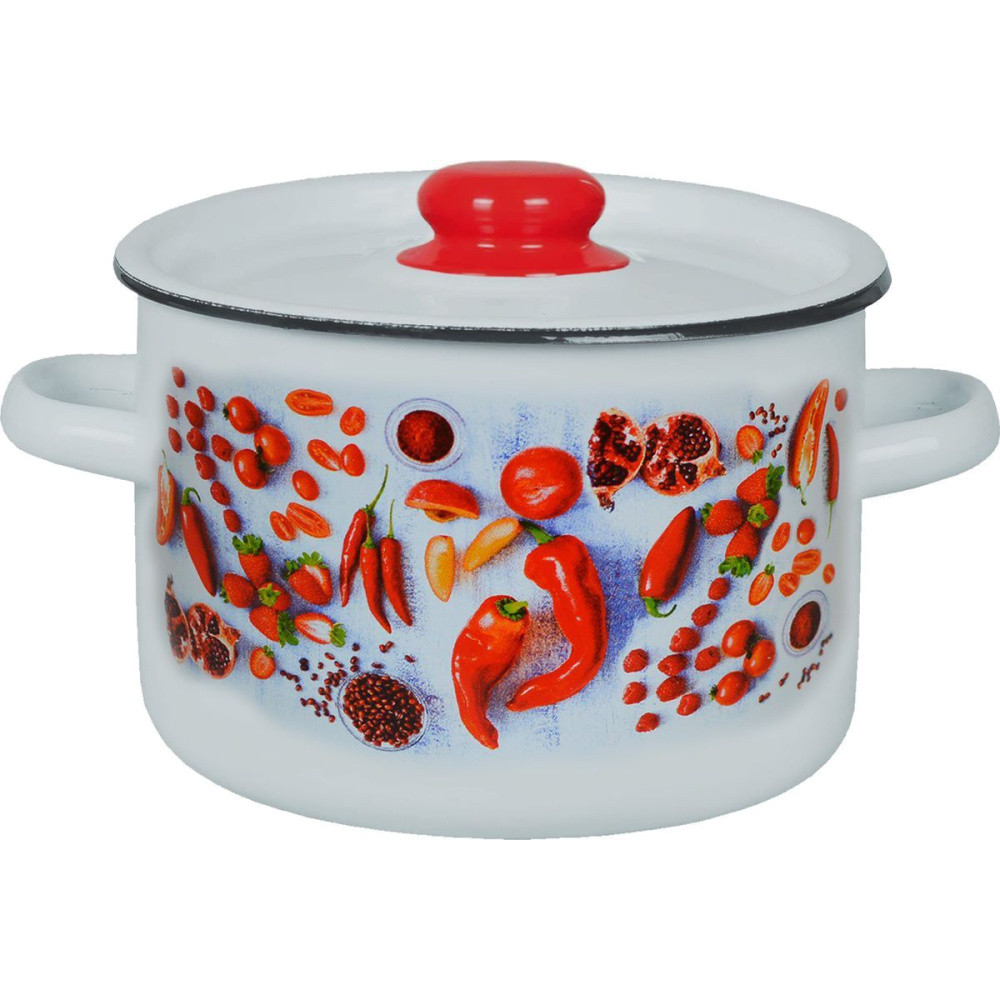 1с17с Кастрюля 4,5 л, цилиндрическая Паприка