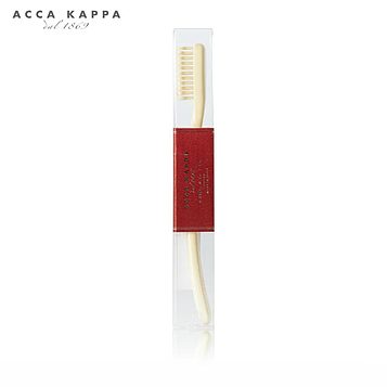 Зубная щетка с нейлоновой щетиной Мягкая Acca Kappa Ivory White