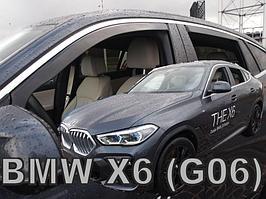 Ветровики для BMW X6 G06 (2019-) / БМВ Х6 [11191] (HEKO)