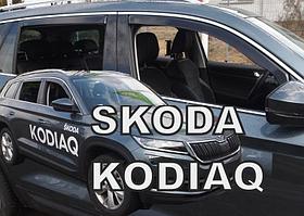 Ветровики вставные для Skoda Kodiaq (2016-) / Шкода Кодиак [28349] (HEKO)