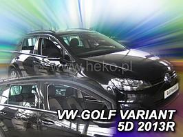 Ветровики вставные для Volkswagen Golf 7 Variant (2013-2020) универсал / Гольф [31195] (HEKO)