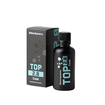 TOP Coat 2.0 - Гидрофобное керамическое покрытие для кузова | Shine Systems | 50мл