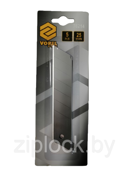 Лезвия запасные 25мм (5шт) Vorel 76214