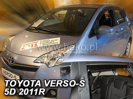Ветровики вставные для Toyota Verso S (2011-) / Тойота Версо [29624] (HEKO)