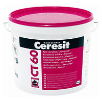 Ceresit «CT 60» Акриловая штукатурка предназначена для отделки поверхностей внутри и снаружи зданий.