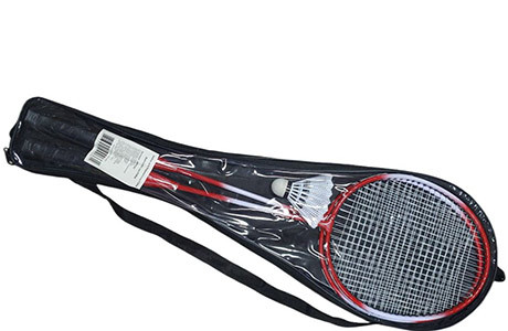 Набор для игры в бадминтон Fora , 2 ракетки + волан + чехол, арт.JBR4165