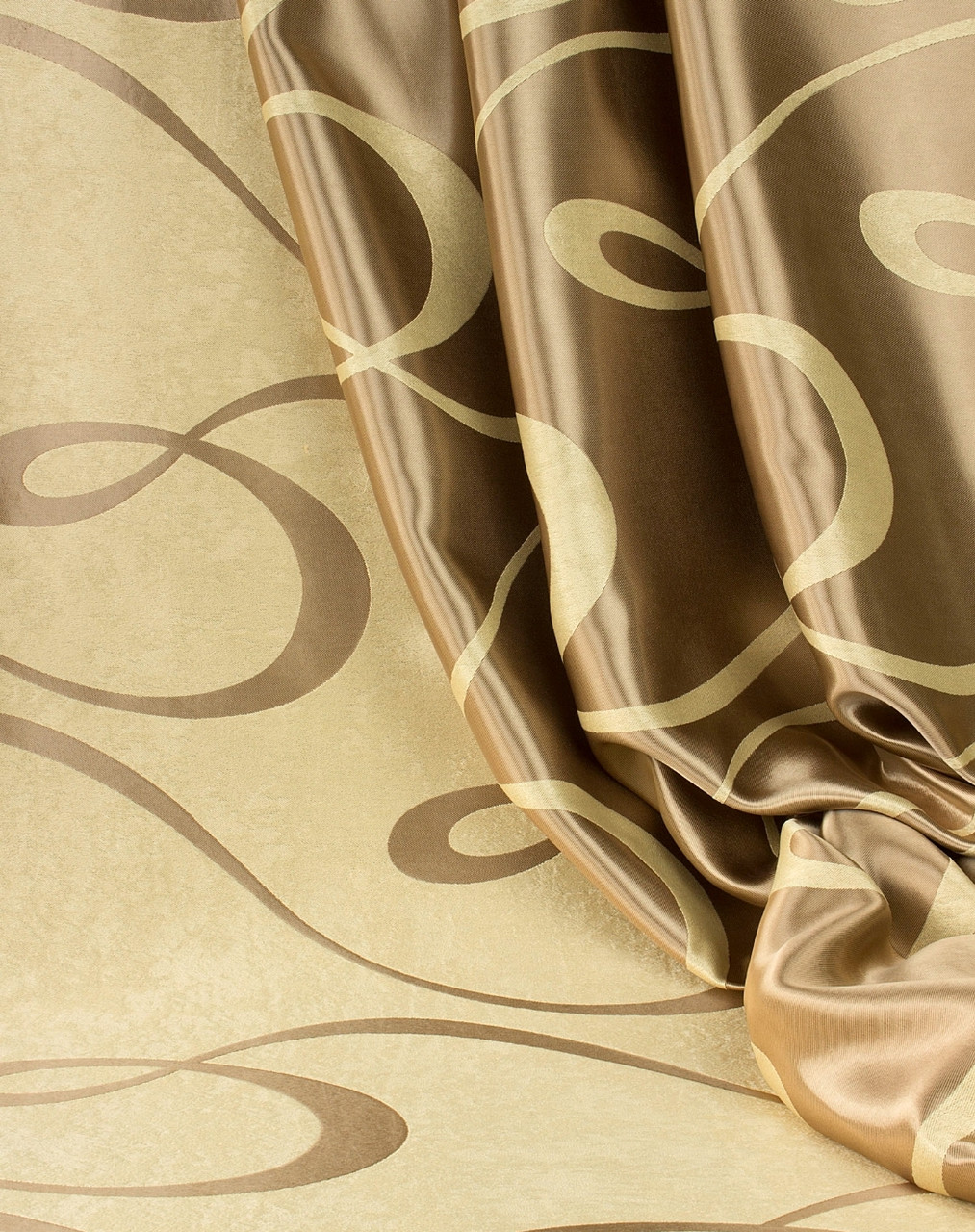 Ткань для штор блэкаут-димаут софт 2-х сторонний с рисунком