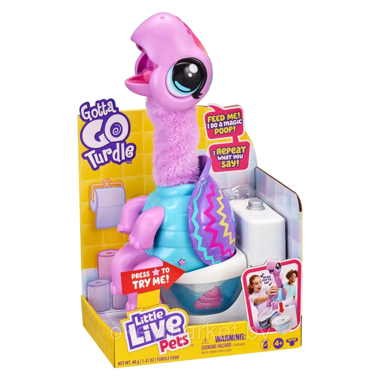 Интерактивная игрушка Черепаха Gotta Little Live Pets 26334
