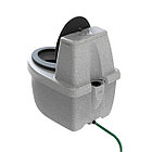 Торфяной туалет Rostok Комфорт белый гранит, фото 4