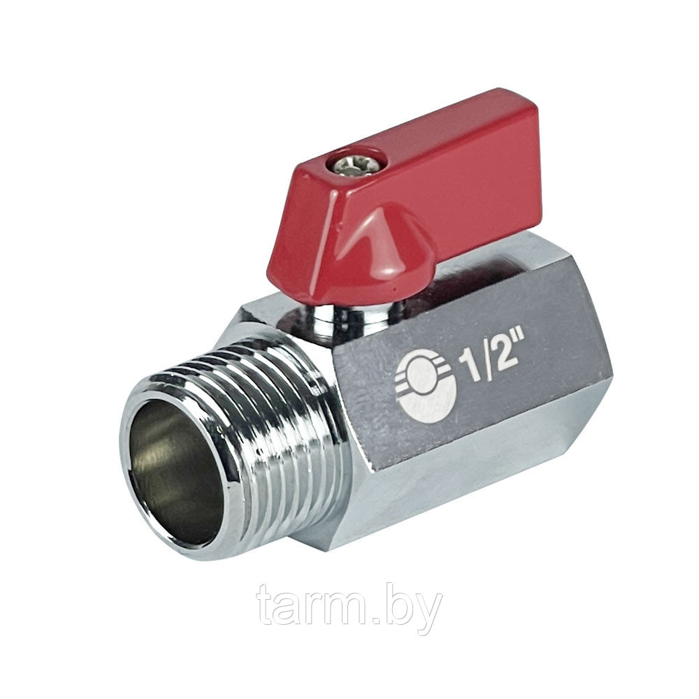 Кран шаровой MINI (внутр.-наруж.) флажок VALFEX