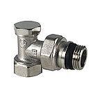 Клапан запорный угловой 1/2" радиаторный с дополнительным уплотнением Valfex